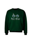 Pott Head Magic Glasses Adult Dark Sweatshirt-Sweatshirts-TooLoud-Deep-Forest-Green-Small-Davson Sales