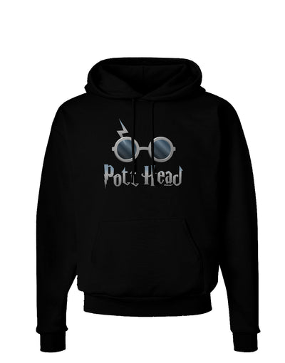 Pott Head Magic Glasses Dark Hoodie Sweatshirt-Hoodie-TooLoud-Black-Small-Davson Sales
