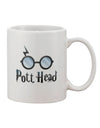 Pott Head Magic Glasses - Exquisite 11 oz Coffee Mug TooLoud-11 OZ Coffee Mug-TooLoud-White-Davson Sales