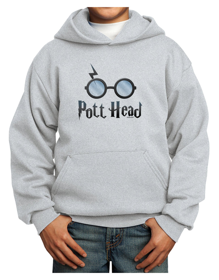 Pott Head Magic Glasses Youth Hoodie Pullover Sweatshirt-Youth Hoodie-TooLoud-White-XS-Davson Sales
