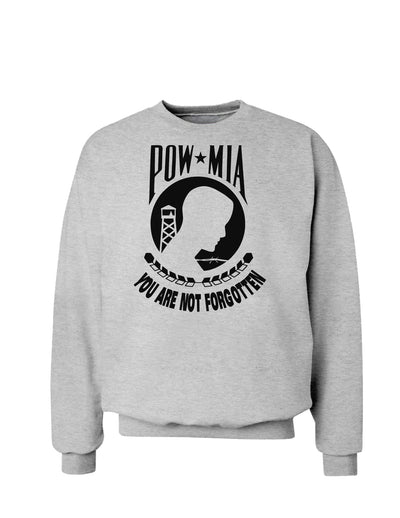 POW MIA Not Forgotten Sweatshirt-Sweatshirts-TooLoud-AshGray-Small-Davson Sales