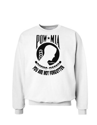 POW MIA Not Forgotten Sweatshirt-Sweatshirts-TooLoud-White-Small-Davson Sales