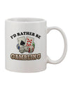 Premium 11 oz Coffee Mug for the Avid Gambler - TooLoud-11 OZ Coffee Mug-TooLoud-White-Davson Sales