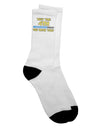 Premium Adult Crew Socks - Embrace the Force with the 4th Be With You Beam Sword 2 Collection - TooLoud-Socks-TooLoud-White-Ladies-4-6-Davson Sales