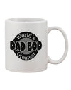 Premium Dad Bod Printed 11 oz Coffee Mug - Expertly Crafted by TooLoud-11 OZ Coffee Mug-TooLoud-White-Davson Sales