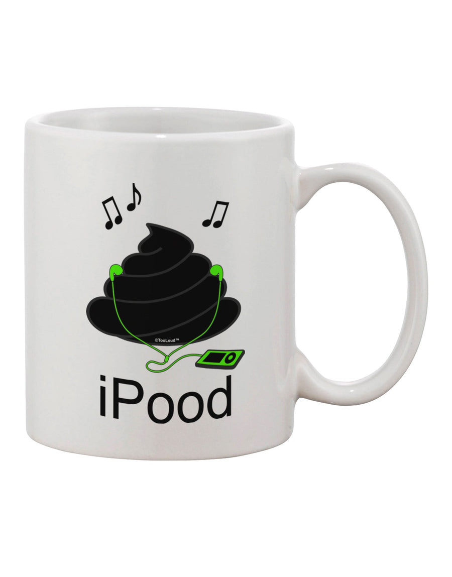 Premium iPood Printed 11 oz Coffee Mug - Expertly Crafted Drinkware TooLoud-11 OZ Coffee Mug-TooLoud-White-Davson Sales