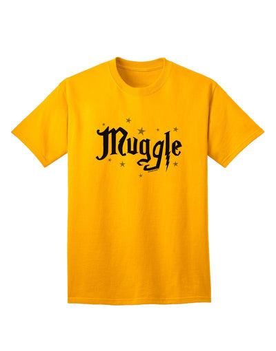 Premium Muggle Adult T-Shirt Collection for the Modern Enthusiast-Mens T-shirts-TooLoud-Gold-Small-Davson Sales