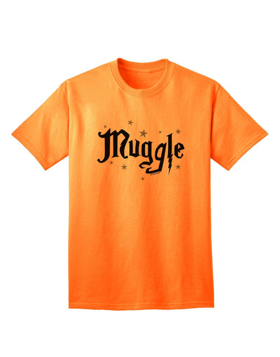 Premium Muggle Adult T-Shirt Collection for the Modern Enthusiast-Mens T-shirts-TooLoud-Neon-Orange-Small-Davson Sales