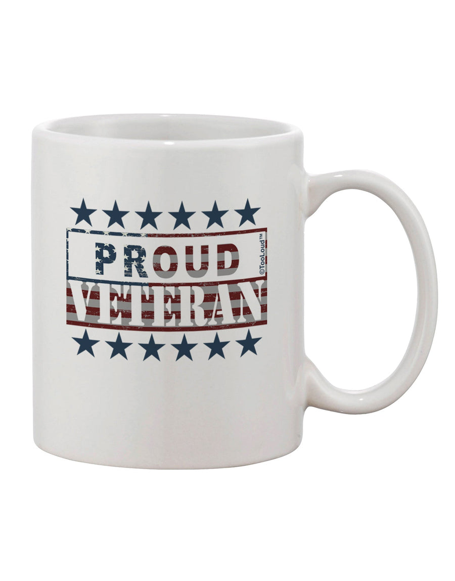 Premium Patriotic 11 oz Coffee Mug - Expertly Crafted Drinkware TooLoud-11 OZ Coffee Mug-TooLoud-White-Davson Sales