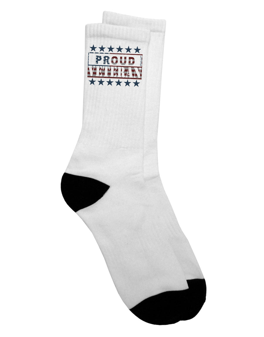 Premium Patriotic Adult Crew Socks - Exclusively at TooLoud-Socks-TooLoud-White-Ladies-4-6-Davson Sales