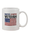 Premium Quality 11 oz Coffee Mug for US Veterans - TooLoud-11 OZ Coffee Mug-TooLoud-White-Davson Sales