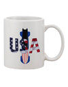 Premium USA Bobsled 11 oz Coffee Mug - Crafted by a Drinkware Expert-11 OZ Coffee Mug-TooLoud-White-Davson Sales