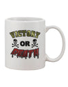 Premium Victory Or Death 11 oz Coffee Mug - TooLoud-11 OZ Coffee Mug-TooLoud-White-Davson Sales