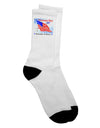 Premium WaterColor Adult Crew Socks for Veterans Day 2015 - TooLoud-Socks-TooLoud-White-Ladies-4-6-Davson Sales