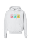 Pretty Daisies Watercolor Hoodie Sweatshirt-Hoodie-TooLoud-White-Small-Davson Sales