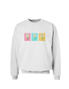 Pretty Daisies Watercolor Sweatshirt-Sweatshirts-TooLoud-White-Small-Davson Sales