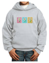 Pretty Daisies Watercolor Youth Hoodie Pullover Sweatshirt-Youth Hoodie-TooLoud-Ash-XS-Davson Sales