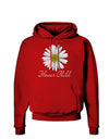 Pretty Daisy - Flower Child Dark Hoodie Sweatshirt-Hoodie-TooLoud-Red-Small-Davson Sales