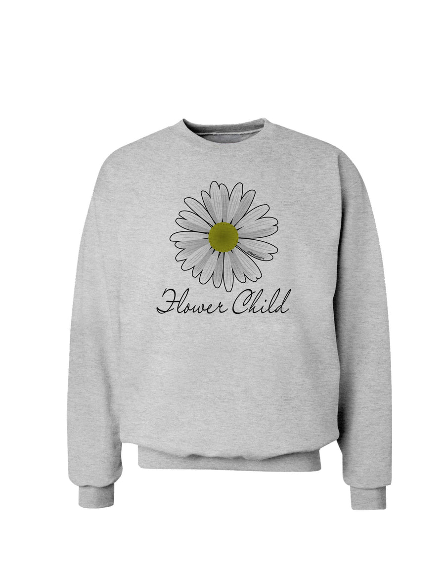 Pretty Daisy - Flower Child Sweatshirt-Sweatshirts-TooLoud-White-Small-Davson Sales