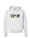 Pride Rainbow Lenses Hoodie Sweatshirt by TooLoud-Hoodie-TooLoud-White-Small-Davson Sales