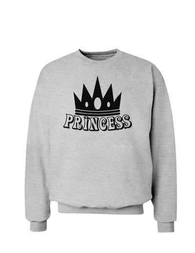 Princess Sweatshirt-Sweatshirts-TooLoud-AshGray-Small-Davson Sales