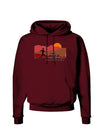 Pro Beer Runner Man Dark Hoodie Sweatshirt-Hoodie-TooLoud-Maroon-Small-Davson Sales