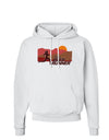 Pro Beer Runner Woman Hoodie Sweatshirt-Hoodie-TooLoud-White-Small-Davson Sales