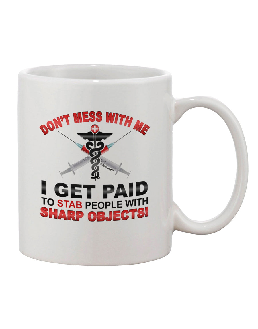 Professional Nurse Coffee Mug - TooLoud-11 OZ Coffee Mug-TooLoud-White-Davson Sales