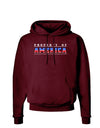 Property of America Dark Hoodie Sweatshirt-Hoodie-TooLoud-Maroon-Small-Davson Sales