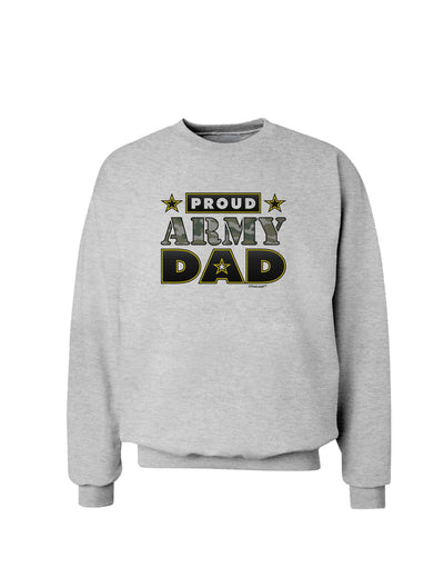 Proud Army Dad Sweatshirt-Sweatshirts-TooLoud-AshGray-Small-Davson Sales