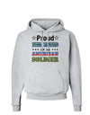 Proud Best Friend of an American Soldier Hoodie Sweatshirt-Hoodie-TooLoud-AshGray-Small-Davson Sales