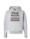 Proud Brother of an American Soldier Hoodie Sweatshirt-Hoodie-TooLoud-AshGray-Small-Davson Sales