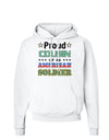 Proud Cousin of an American Soldier Hoodie Sweatshirt-Hoodie-TooLoud-White-Small-Davson Sales