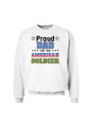 Proud Dad of an American Soldier Sweatshirt-Sweatshirts-TooLoud-White-Small-Davson Sales