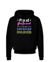 Proud Girlfriend of an American Soldier Dark Hoodie Sweatshirt-Hoodie-TooLoud-Black-Small-Davson Sales