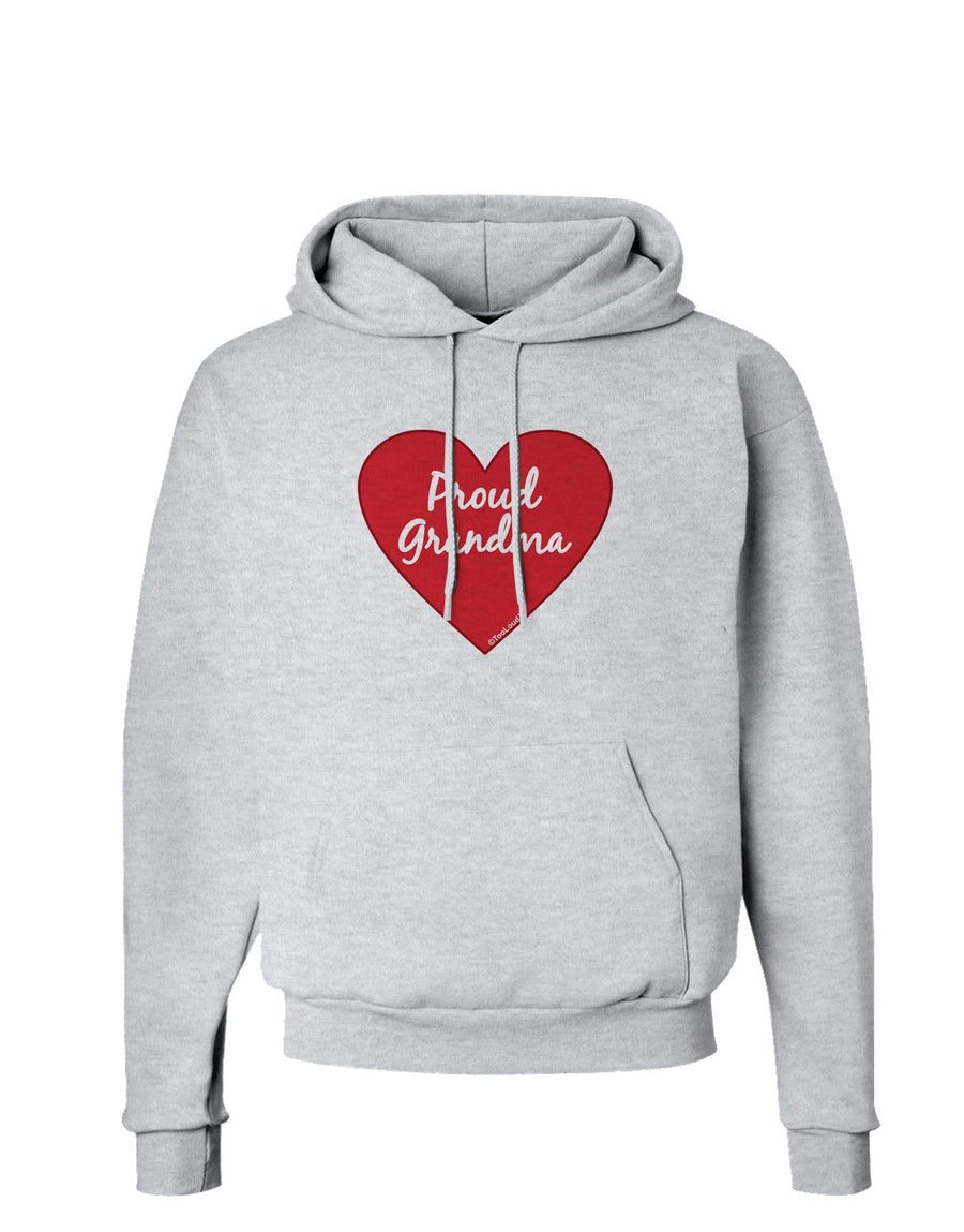 Proud Grandma Heart Hoodie Sweatshirt-Hoodie-TooLoud-White-Small-Davson Sales