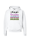 Proud Grandma of an American Soldier Hoodie Sweatshirt-Hoodie-TooLoud-White-Small-Davson Sales