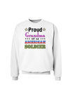 Proud Grandma of an American Soldier Sweatshirt-Sweatshirts-TooLoud-White-Small-Davson Sales