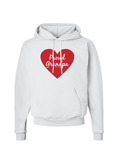 Proud Grandpa Heart Hoodie Sweatshirt by TooLoud-Hoodie-TooLoud-White-Small-Davson Sales