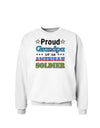 Proud Grandpa of an American Soldier Sweatshirt-Sweatshirts-TooLoud-White-Small-Davson Sales