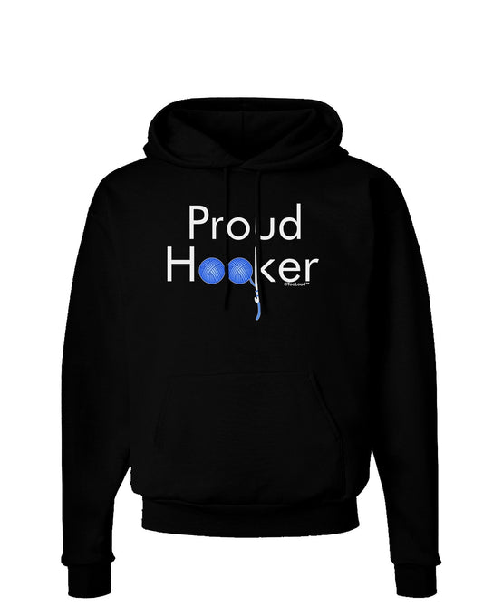 Proud Hooker Dark Hoodie Sweatshirt-Hoodie-TooLoud-Black-Small-Davson Sales