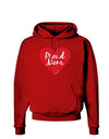 Proud Mom Heart Dark Hoodie Sweatshirt-Hoodie-TooLoud-Red-Small-Davson Sales