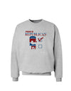 Proud Republican Checkmark Sweatshirt-Sweatshirts-TooLoud-AshGray-Small-Davson Sales