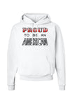 Proud to be an American Hoodie Sweatshirt-Hoodie-TooLoud-White-Small-Davson Sales