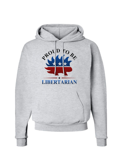 Proud To Be Libertarian Hoodie Sweatshirt-Hoodie-TooLoud-AshGray-Small-Davson Sales