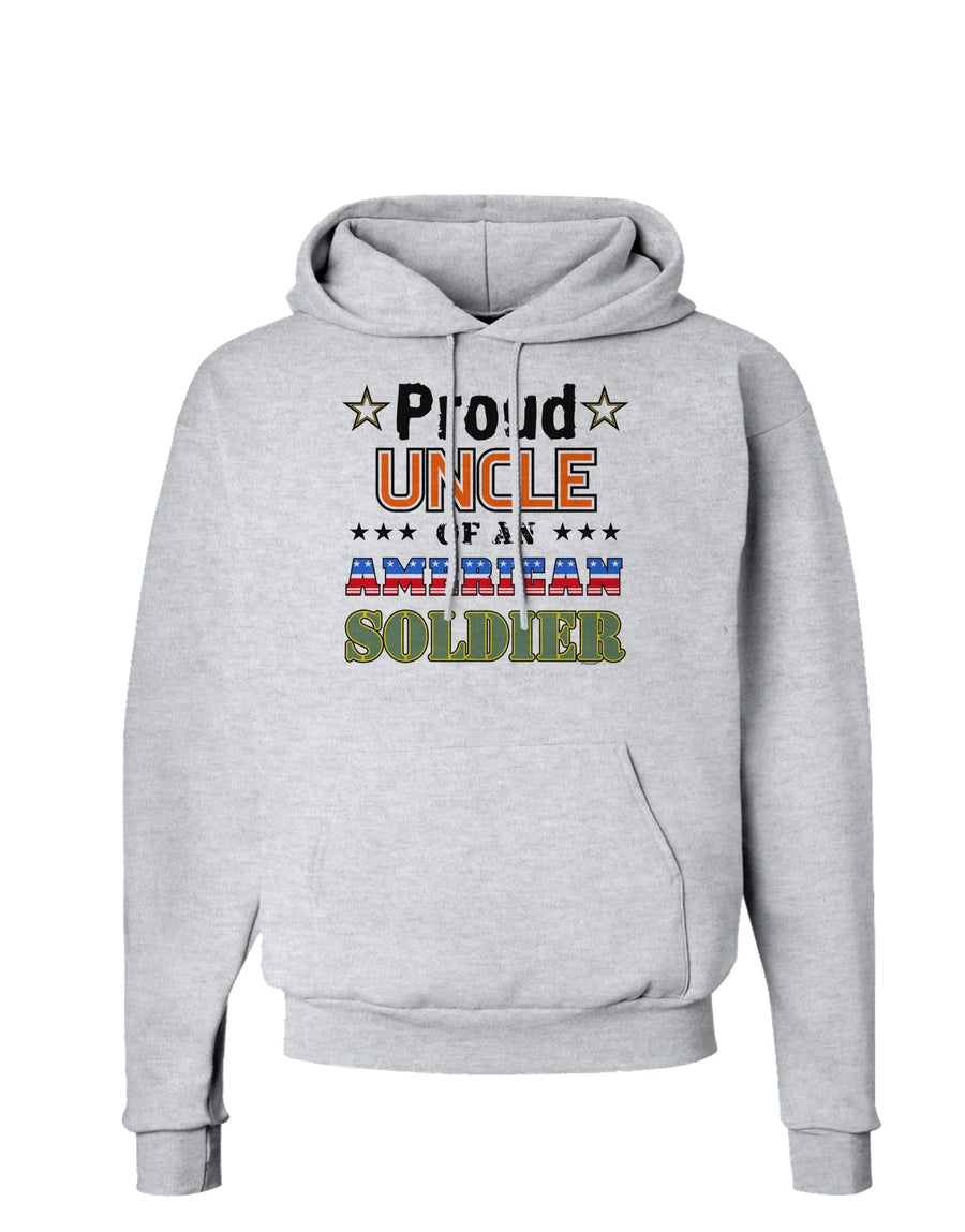 Proud Uncle of an American Soldier Hoodie Sweatshirt-Hoodie-TooLoud-White-Small-Davson Sales