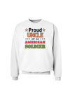 Proud Uncle of an American Soldier Sweatshirt-Sweatshirts-TooLoud-White-Small-Davson Sales