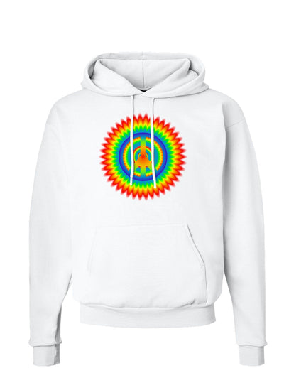 Psychedelic Peace Hoodie Sweatshirt-Hoodie-TooLoud-White-Small-Davson Sales