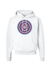 Psychedelic Peace Patriotic Hoodie Sweatshirt-Hoodie-TooLoud-White-Small-Davson Sales