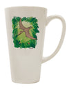 Pterosaurs - Exquisite 16 Ounce Conical Latte Coffee Mug by TooLoud - Perfect for Drinkware Enthusiasts-Conical Latte Mug-TooLoud-White-Davson Sales